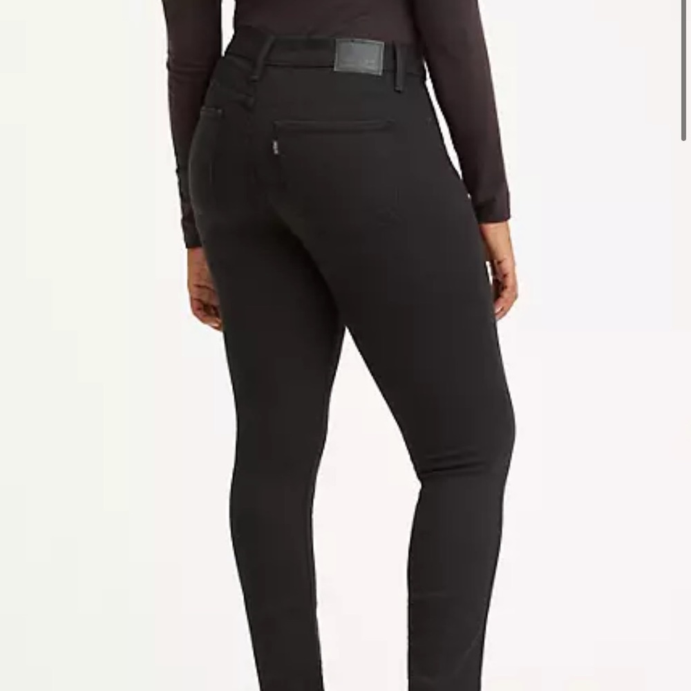 Levi 311 soft black. Worn once.